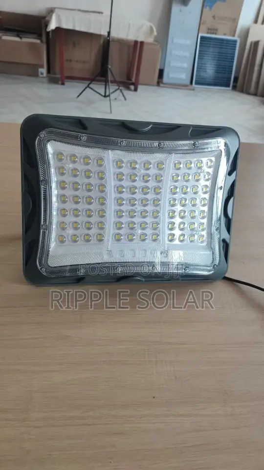500W Solar Flood Light With 25W Panel Remote Control