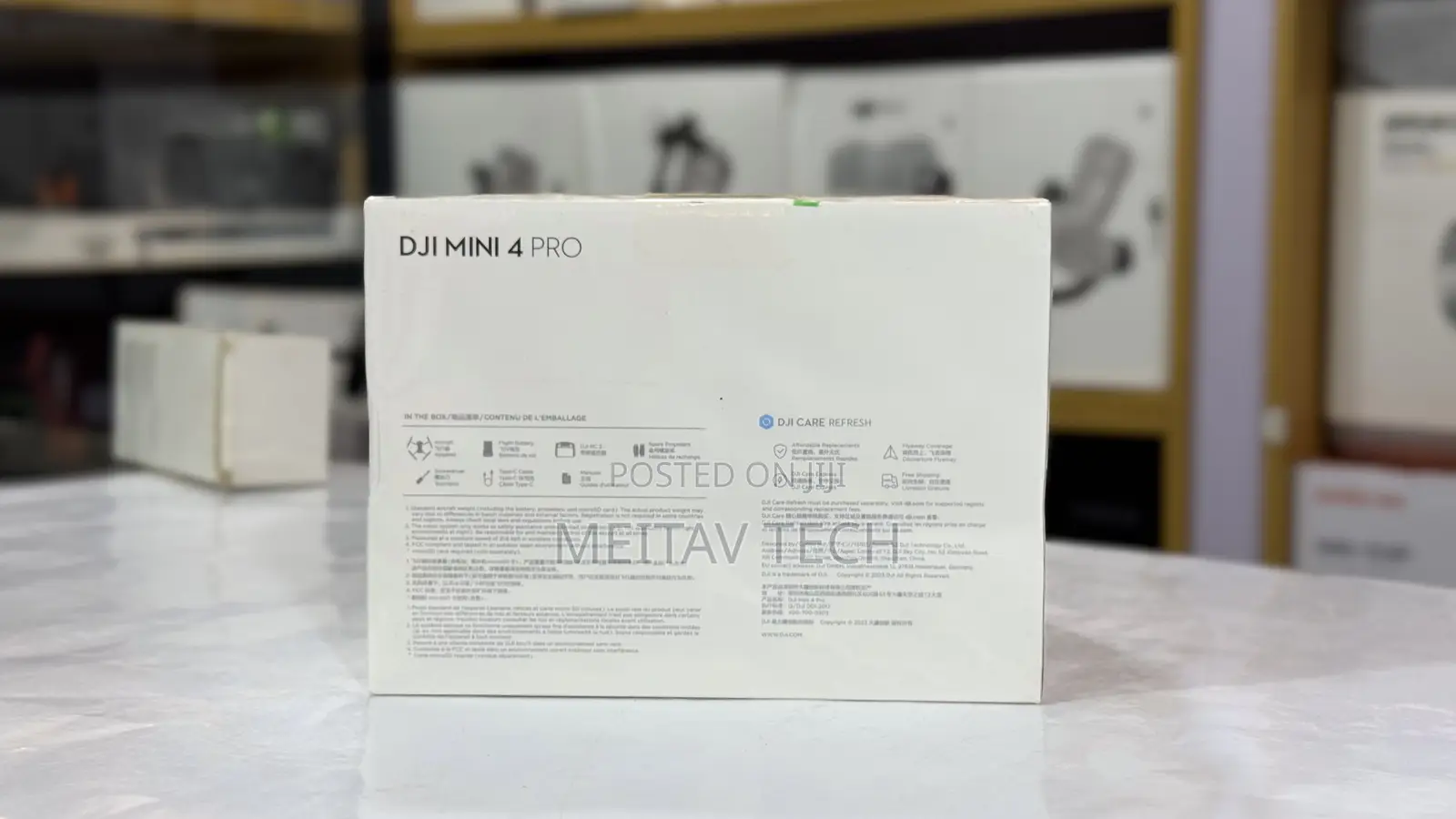 DJI Mini 4 Pro Drone Packaged With a DJI RC 2 Remote Controller