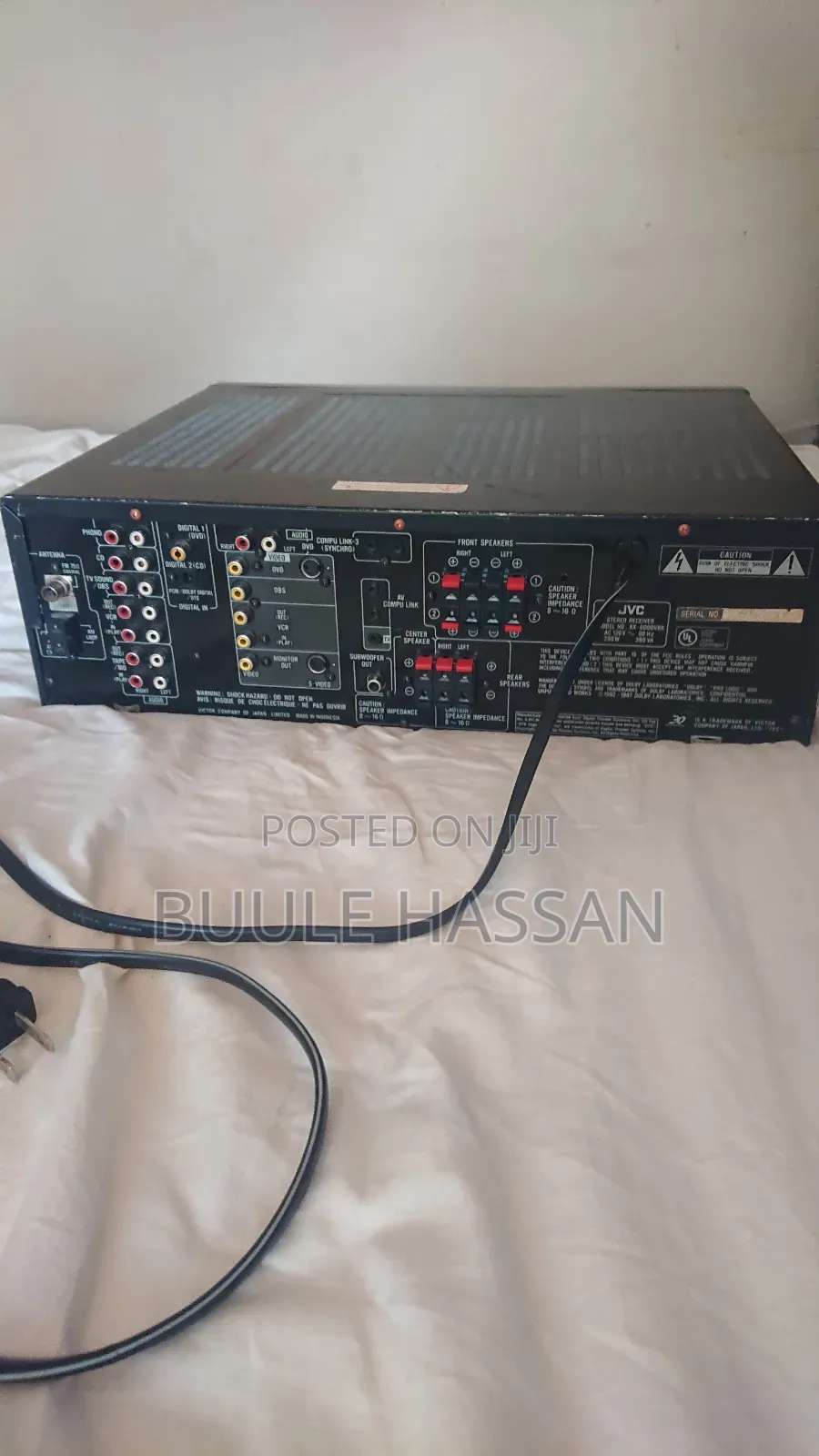 JVC Reciever /Amplifier,