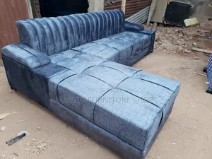6 Seater Grey Sofa Set Dark Grey in Color Ready for Sale at Low Price