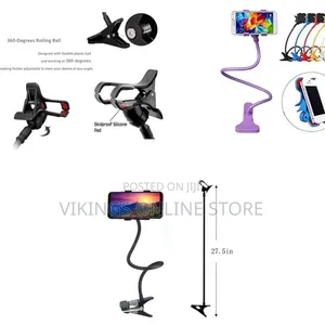Lazy Bracket Adjustable Long Arm Flexible Gooseneck Universal Mobile