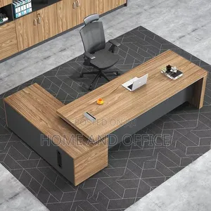White Oak Ceo Office Desk Executive