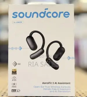 Anker Soundcore AeroFit 2 AI Assistant Open-Ear Headphones