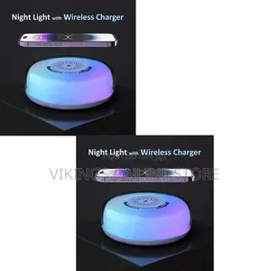 Bedside Table Lamp With Wireless Charge Induction Distance Touch LED