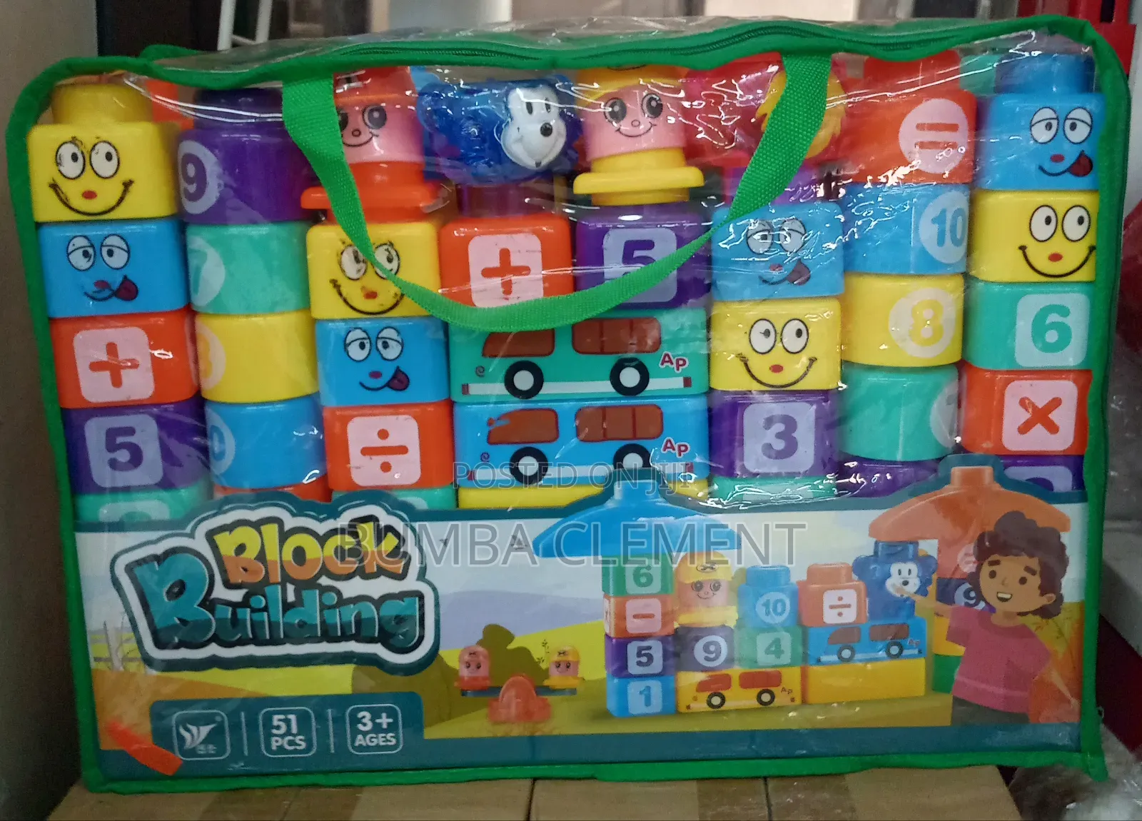 Creative Kids Building Blocks With Big 51 Pieces