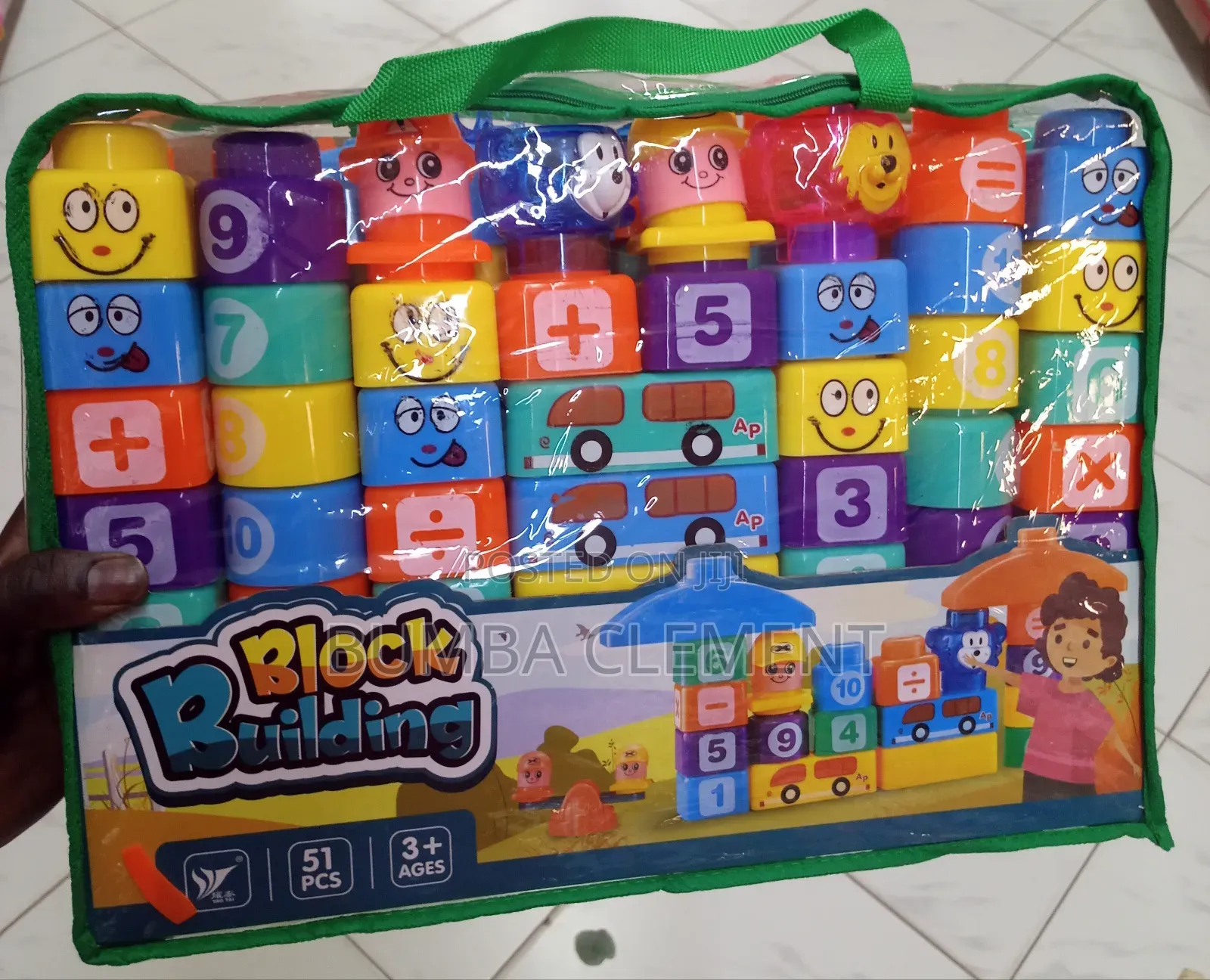 Creative Kids Building Blocks With Big 51 Pieces
