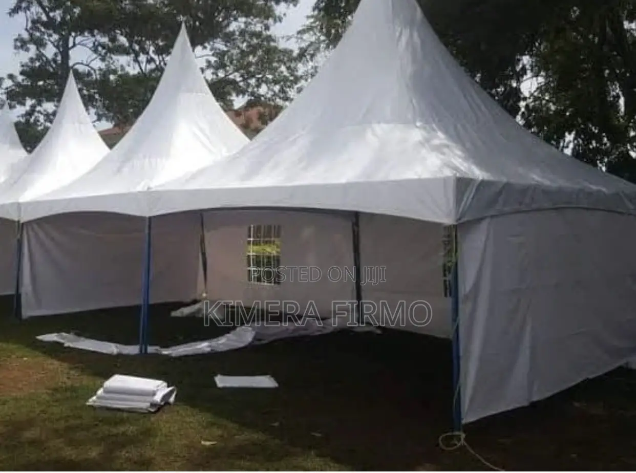 150 Seater Tent Covering Three Side Flaps