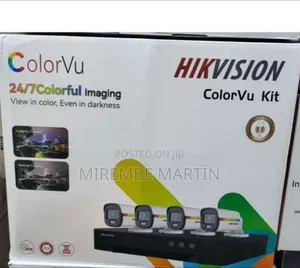 Hikvision 2MP 4 Channel Lite ColorVu Combo Kit All Cameras
