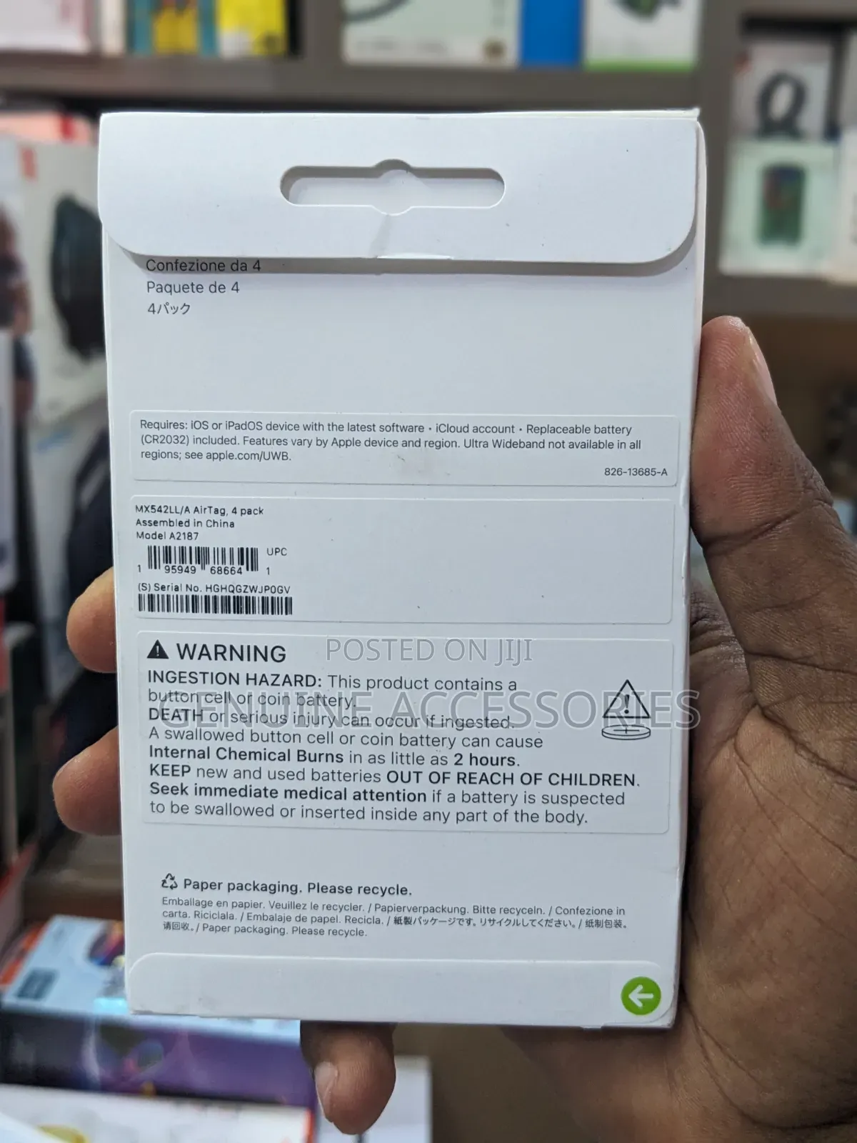 Apple Air Tag 4 Pack Combo