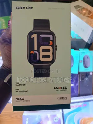 Green Lion Nexo Smart Watch - Black