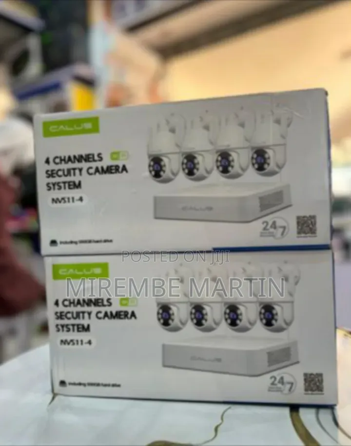 NVS11-4 Calus 4 Channels 24/7 Recording WiFi Security Surveillance