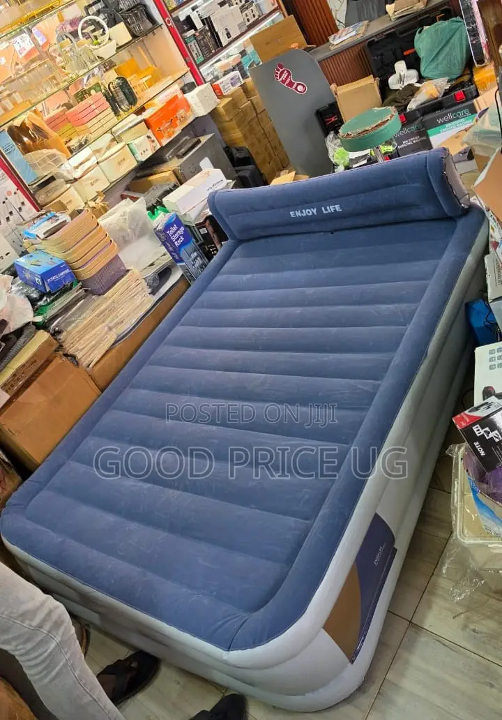 Flocked Inflatable Air Mattress
