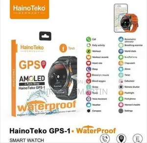 HAINOTEKO GPS-1: Waterproof Smartwatch