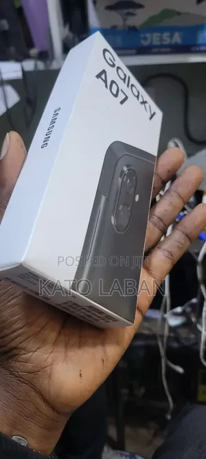 New Samsung Galaxy A07 4G 128 GB Black