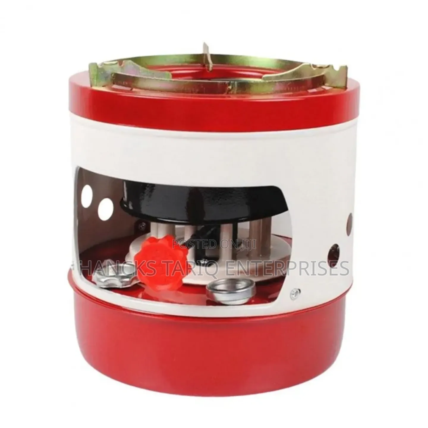 Portable Round Kerosene Wick Stove.