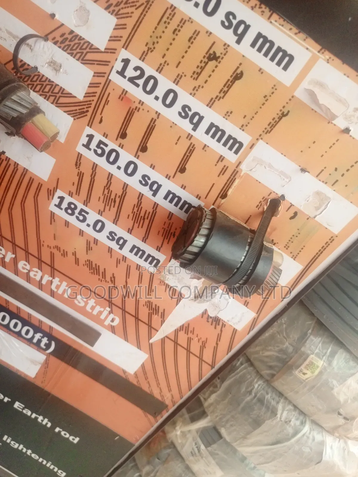 150mm Total 4core Pure Copper Underground Armoured Cable