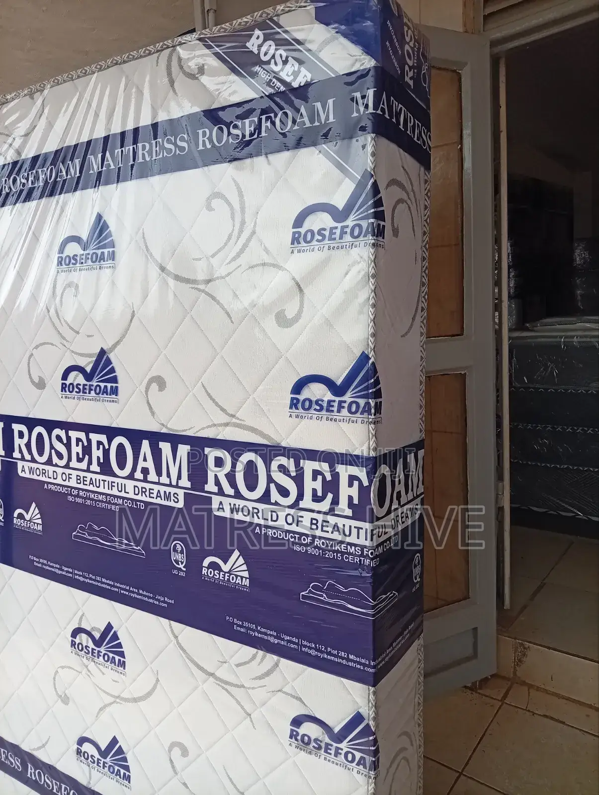Rosefoam Highdensity Mattress 5by6 8inches