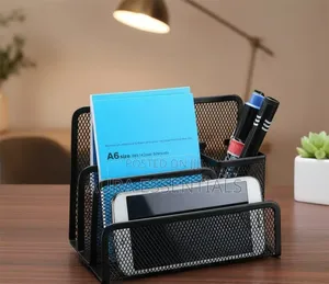 Letter Tray and Pen Holder Desk Organizer