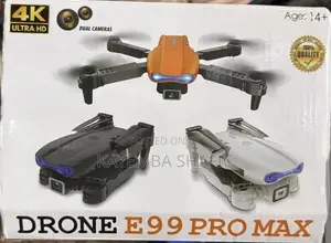 E99 Pro Max Foldable Drone - Dual HD Cameras (Brand New)