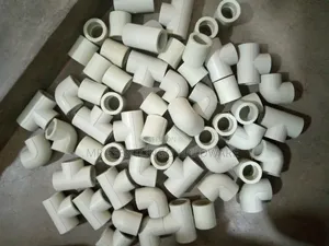 PPR Pipes Fittings 3/4 Elbows, Tee, Socket Plain for Pipe Work
