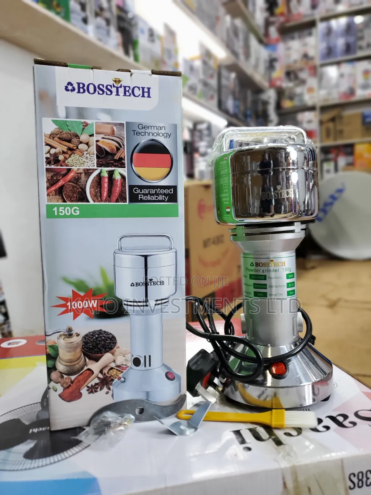 Bosstech 150g Spice and Coffee Grinder