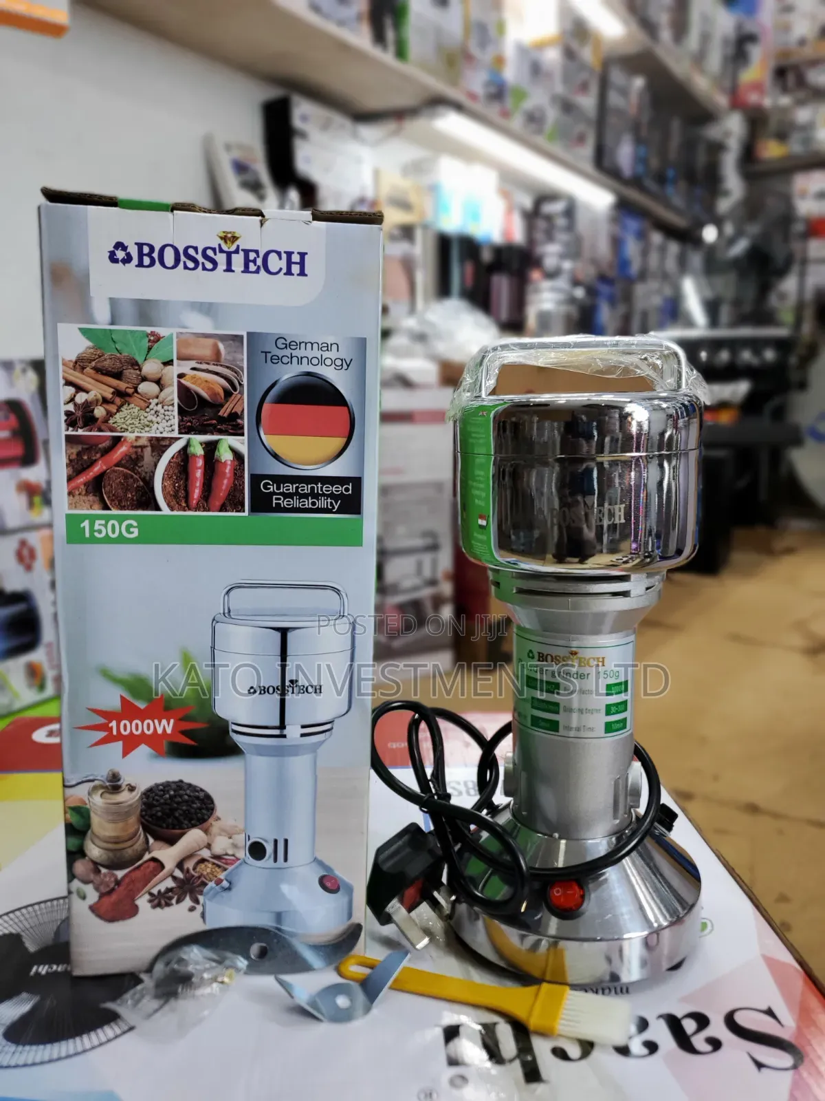 Bosstech 150g Spice and Coffee Grinder