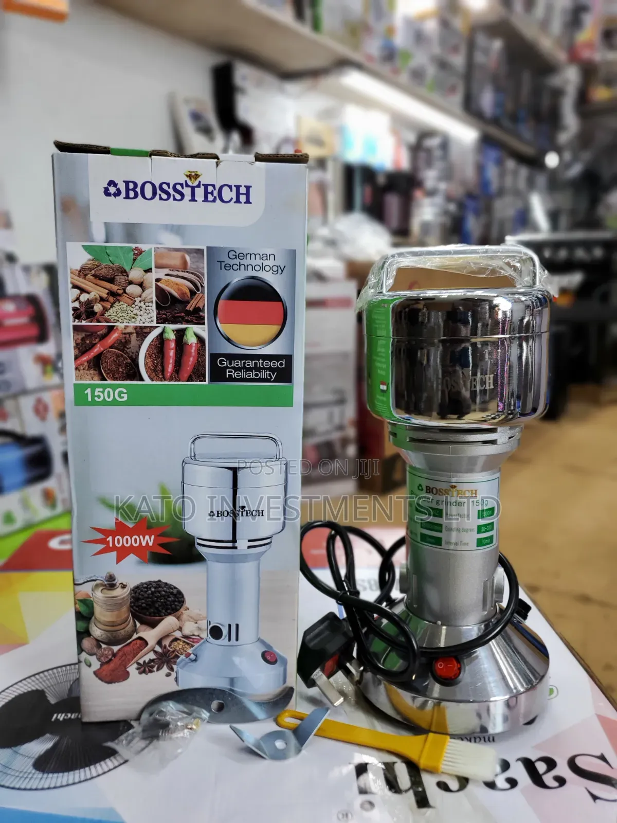 Bosstech 150g Spice and Coffee Grinder
