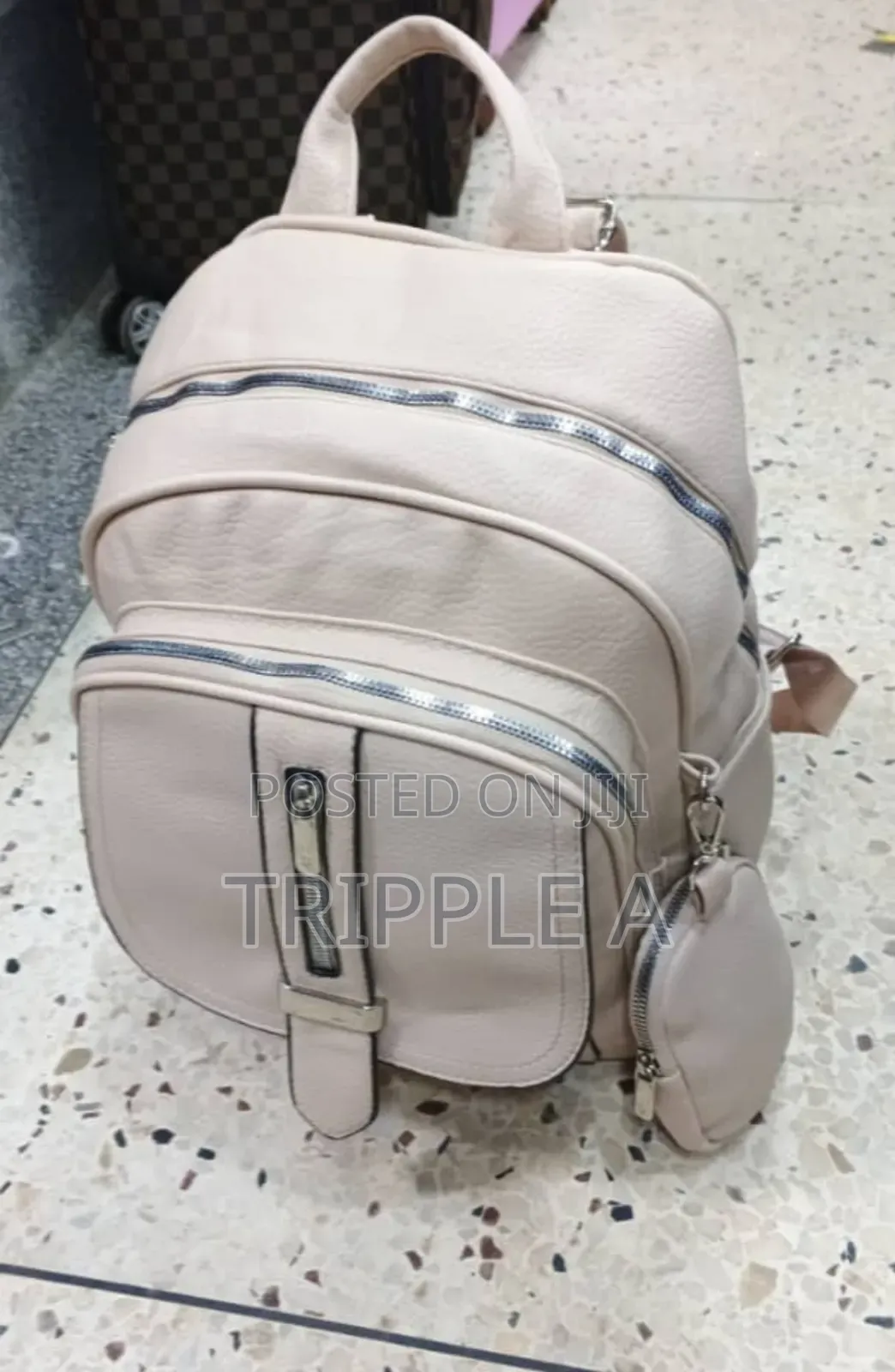 Multi-Zipper Women's Backpack