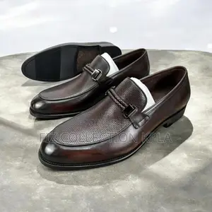 Premium Original Renato Castello Coffee Leather Loafers