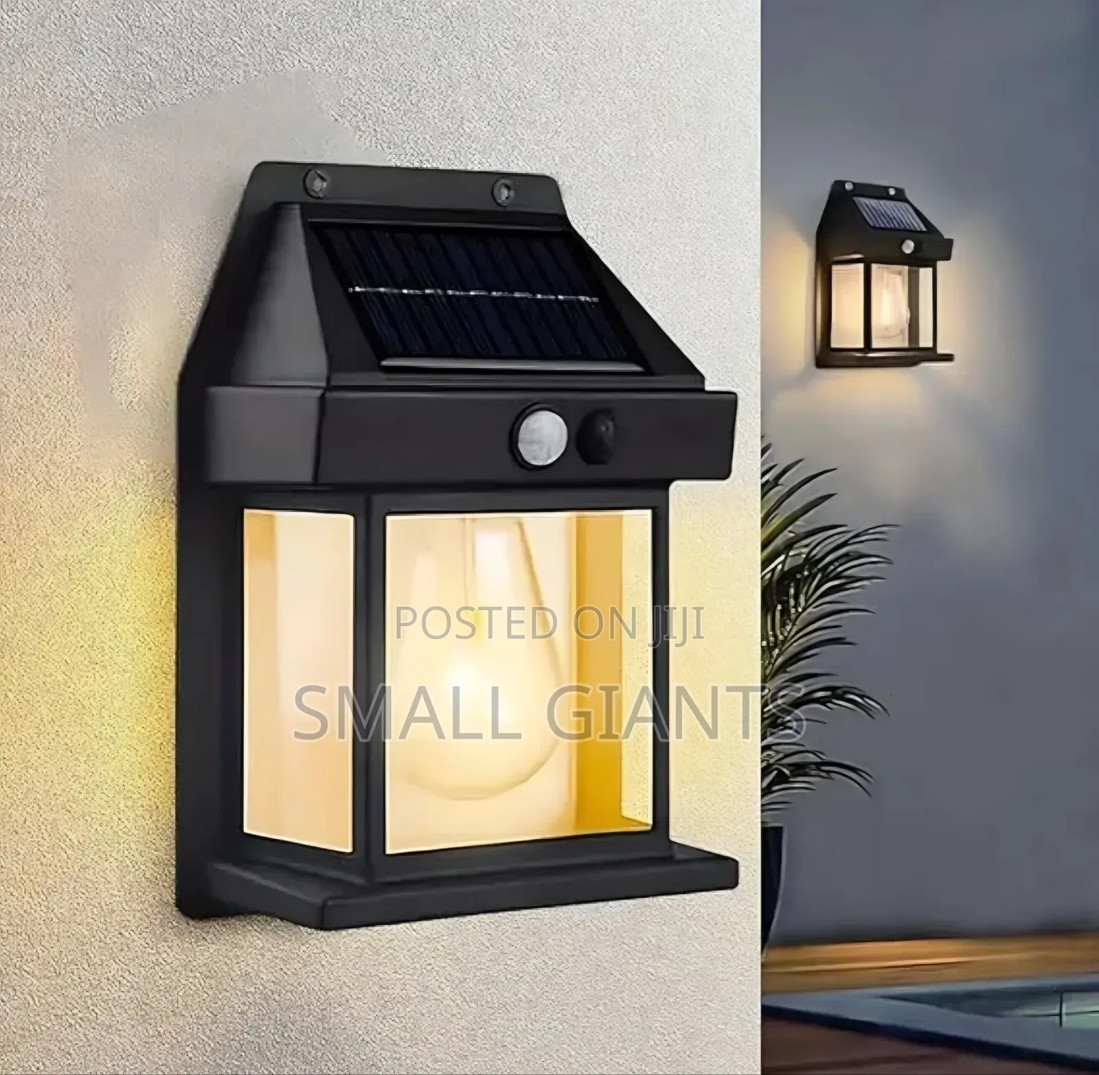 Motion Sensor Solar Wall Lights