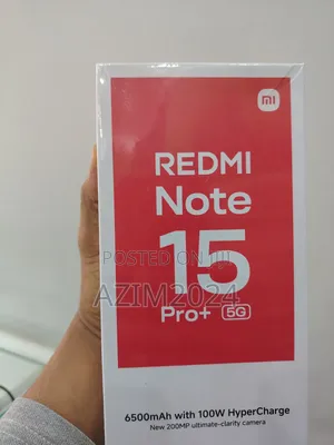New Xiaomi Redmi Note 15 Pro+ 512 GB Blue