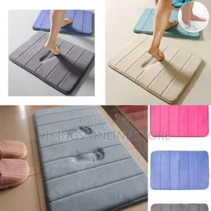Super Absorbent Plush Memory Foam Bath Mat Soft and Comfortable