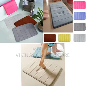 Super Absorbent Plush Memory Foam Bath Mat Soft and Comfortable