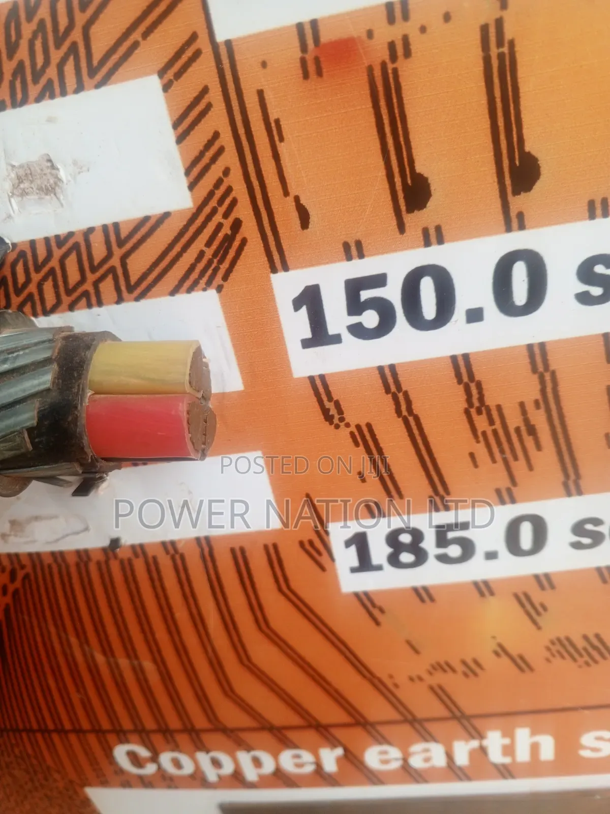 25mm 4core Armoured/Underground Cable for Electrical Wiring