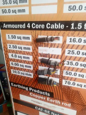 1.5mm Total 4core Pure Copper Armored/Underground Cable