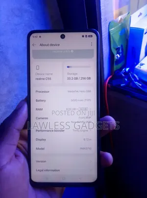 Realme C55 256 GB Black