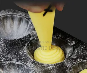 Cookie Mould Carbon Steel Shell Baking Mould With 12-Cavity