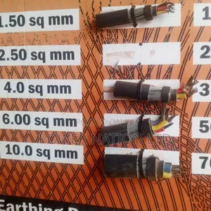 4mm Total 4core Pure Copper Armored Underground Cable