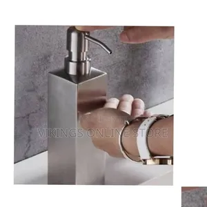 Reusable Metal Soap Dispenser Liquid Pump Kitchen Sink