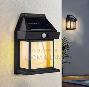 Motion Sensor Solar Wall Lights