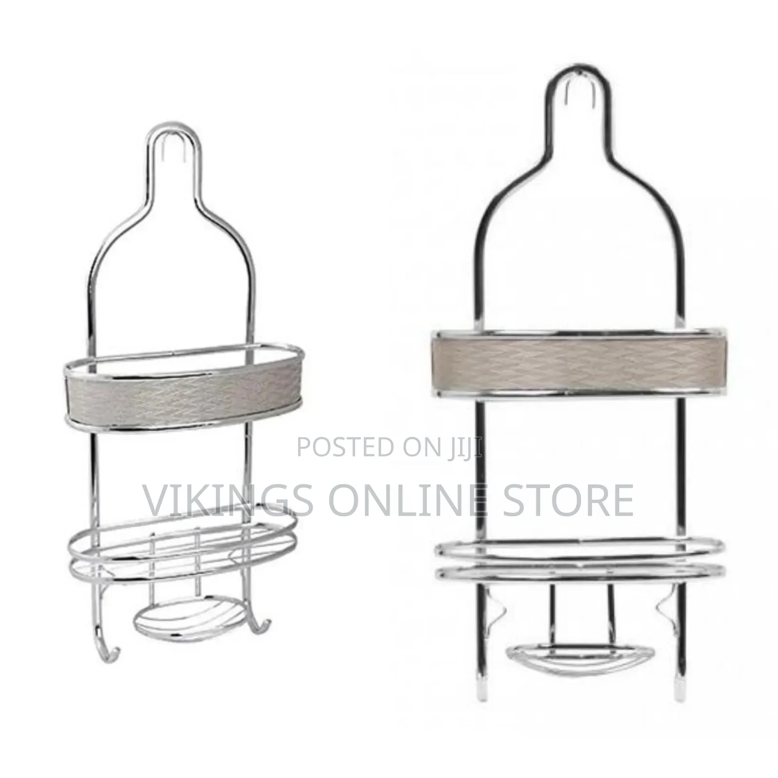 Shelf Stainless Steel Hanging Bathroom Shower Caddy Sanye 2-Laags
