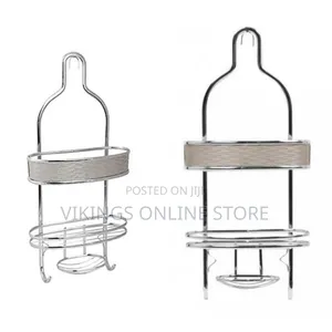 Shelf Stainless Steel Hanging Bathroom Shower Caddy Sanye 2-Laags