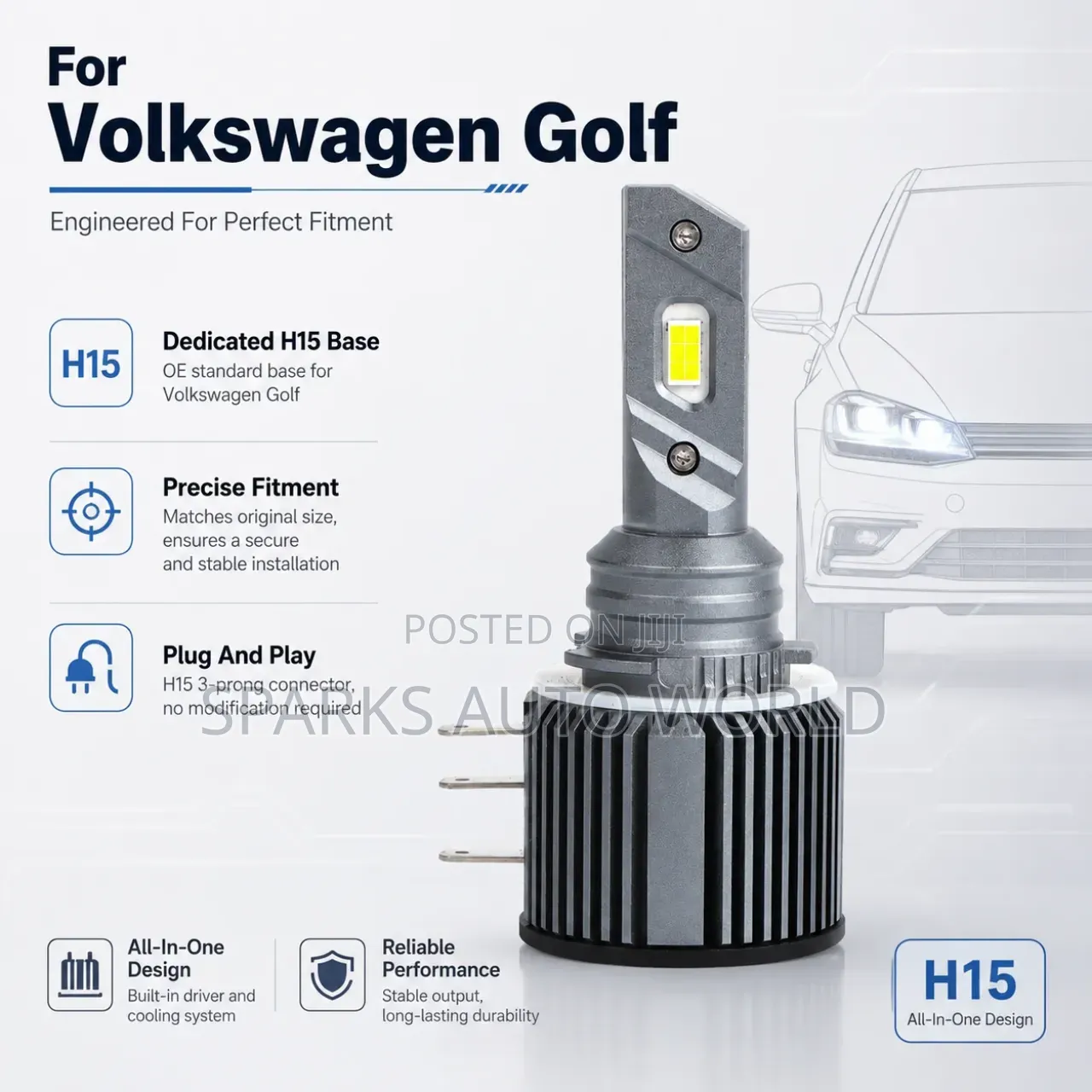 Golf Headlights