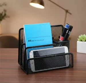 Letter Tray and Pen Holder Desk Organizer