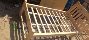 Clear Varnished 3 by 6 Bed