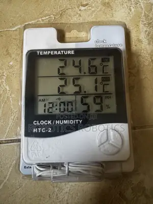 HTC 2 LCD Digital Thermometer Hygrometer