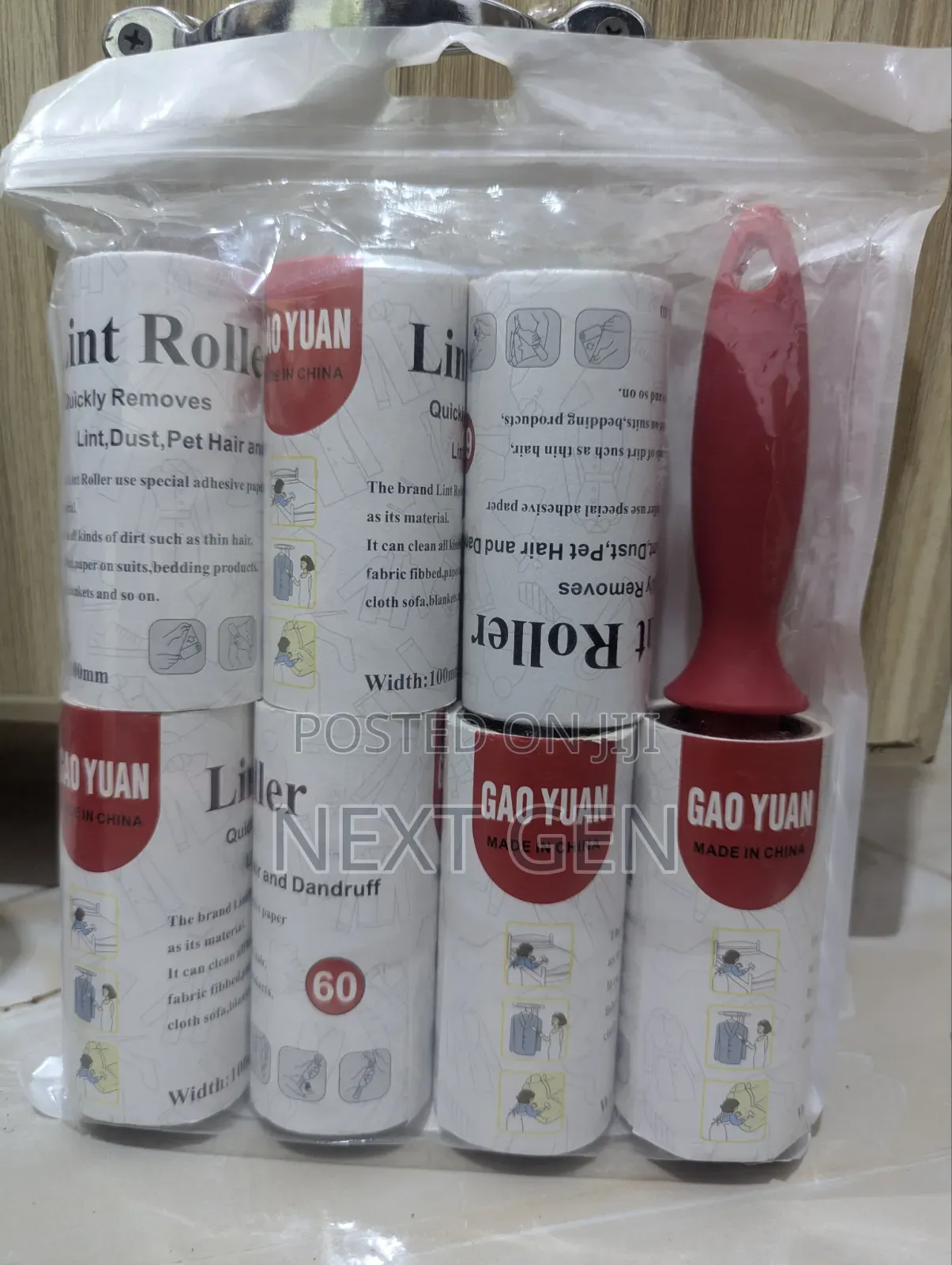 Premium Reusable Lint Roller – 10 Pack