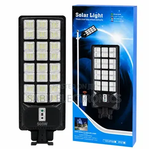 Ultra Bright Solar Security Light With Remote Outdoor Waterproof Lamp