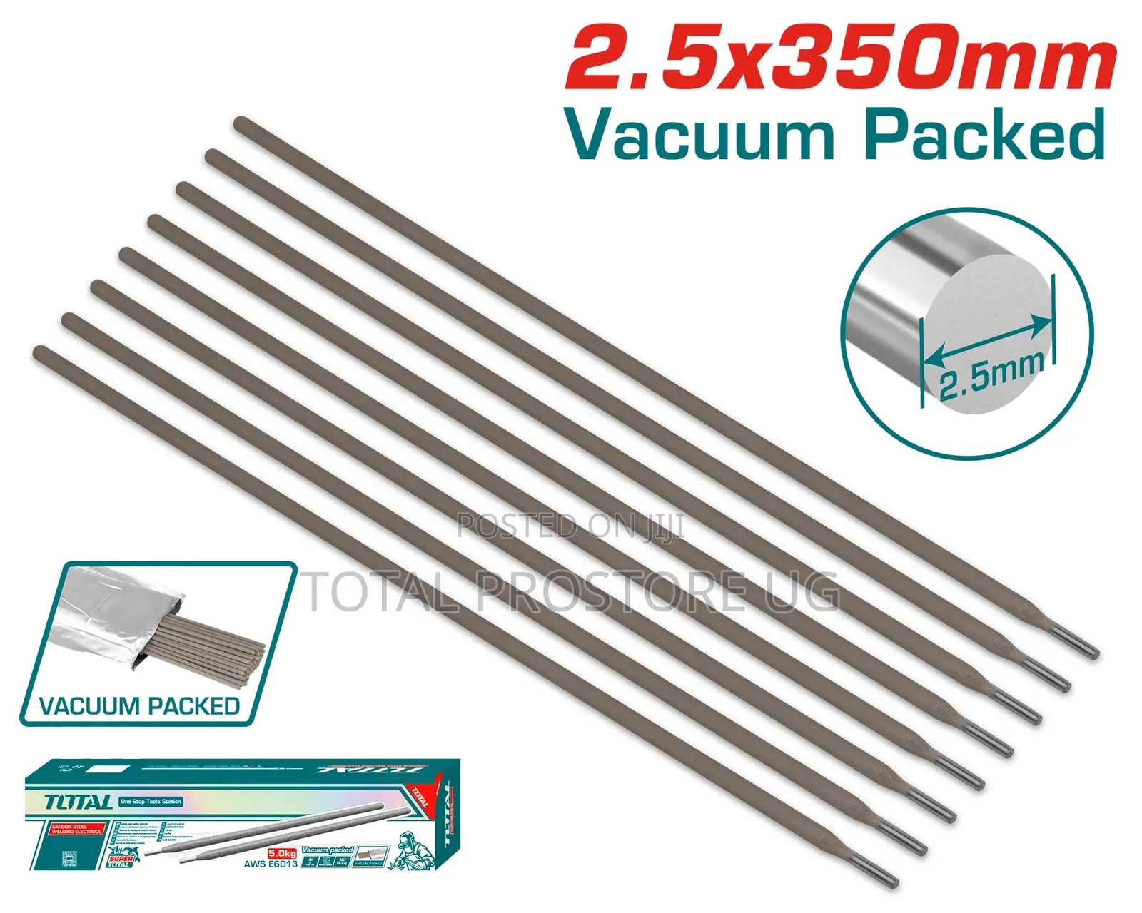 Carbon Steel Welding Electrode 2.5x350mm.