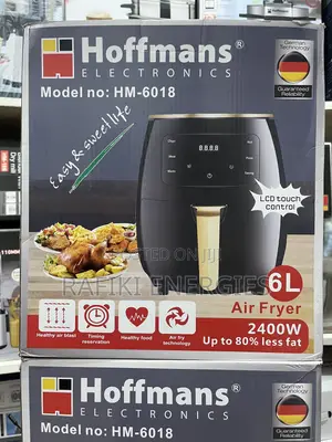 6 Litres Hoffmans Digital Air Fryer.